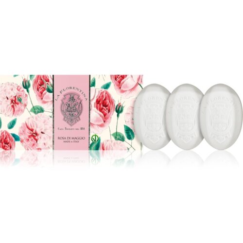 La Florentina Rose of May Hand Soap set trdih mil 3x150 g Cene