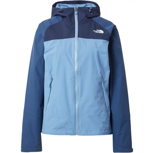 The North Face Outdoor jakna 'STRATOS' mornarsko plava / indigo / svijetloplava / bijela