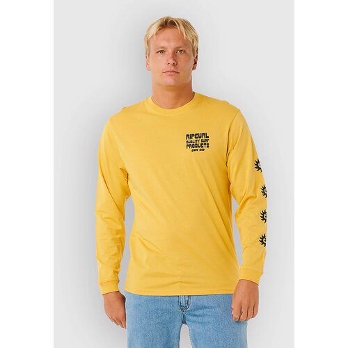 Rip Curl Pacific Rinse Majica z dolgimi rokavi ochre Slike