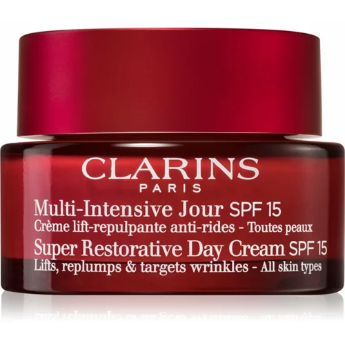 Clarins Super Restorative Day Cream SPF 15 dnevna krema za sve tipove kože 50 ml