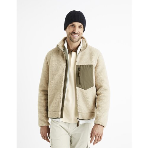 Celio Fleece Jacket Cucurly - Men Slike