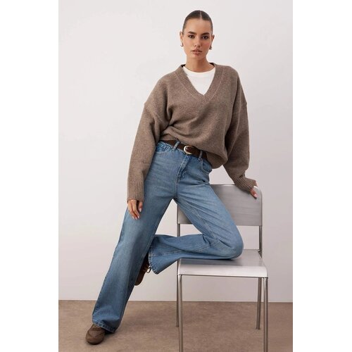 TRENDYOLMILLA ženske pantalone Twoaw24Je00089, plava Slike
