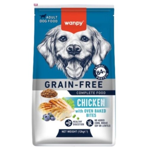 WANPY Suva hrana za pse Grain Free, Piletina, 12 kg Slike