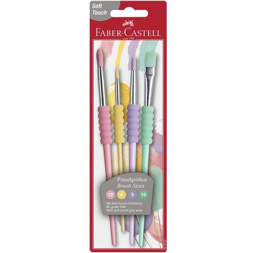 Faber-Castell Set čopičev Faber-Castell Pastel, 4 kosi Slike