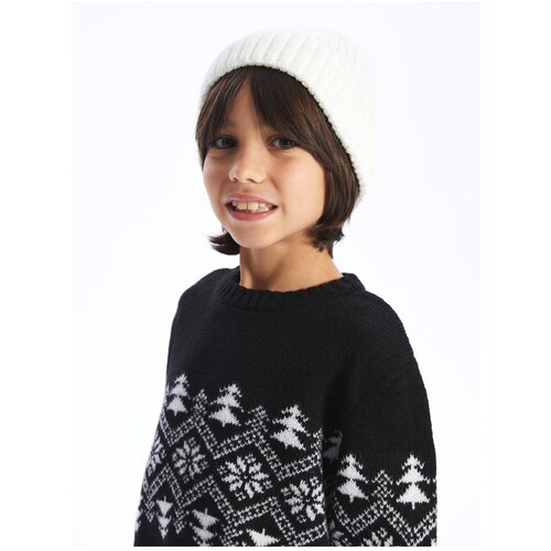 LC Waikiki Crew Neck Patterned Long Sleeve Boy&amp;#039;s Knitwear Sweater Slike