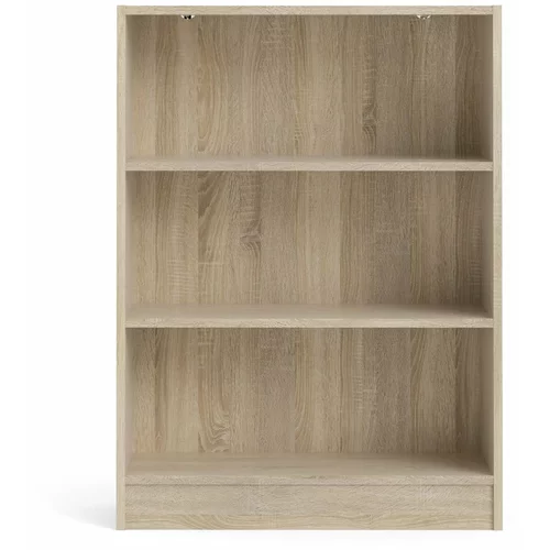 Tvilum Knjižna omara iz hrastovega lesa Basic, 79 x 107 cm