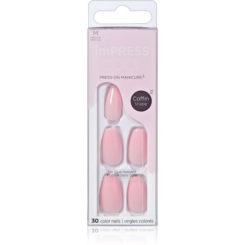 Kiss imPRESS Color Medium umetni nohti Pink Dream 30 kos Cene