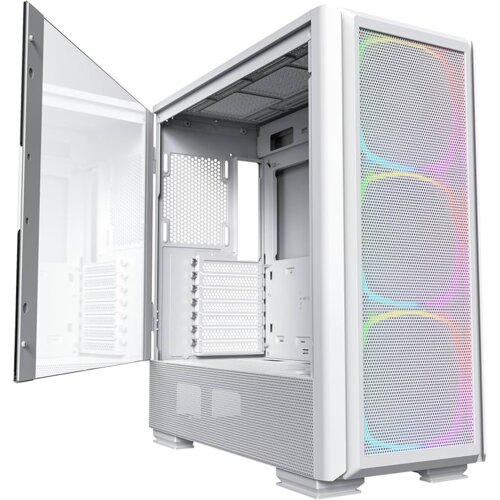  Kući&scaron;te Montech Sky Two GX White TG, E-ATX, Mid-Tower 3x 140mm ARGB Fans / SKY TWO GX (W)/ 12 mjeseci Cijene