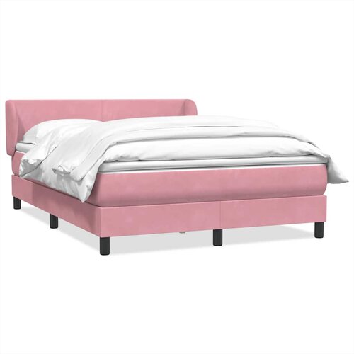 Box Spring krevet s madracem ružičasti 160x220 cm bar&scaron;un Cijene