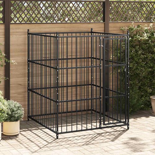 Vanjski kavez za pse 150 x 150 x 185 cm Slike