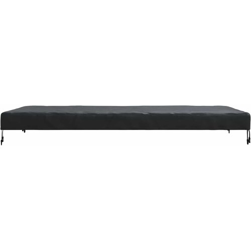  Pokrov za stol Jednobojno Crna 202 x 102 x 15 cm tkanina Slike