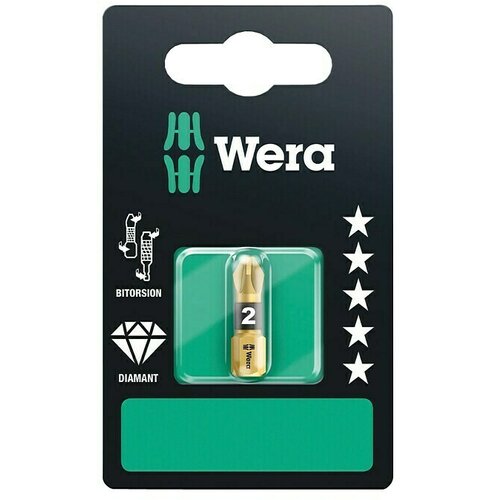 Wera premium plus set dijamantnih bitova 855/1 bdc (pz 2, 25 mm) Slike