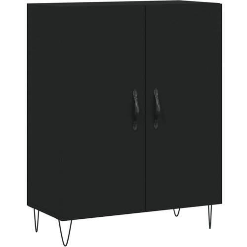 Maison Chic Komoda - Predalnik črna 69,5x34x90 cm inženirski les, (21715603) Slike