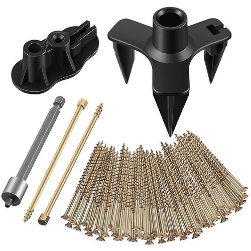 INORCO Kit de reparacin de pisos, kit No Ms chirridos elimina los chirridos del piso, se adapta a la mayora de los pisos de madera de alfombra, U, (21982038) Slike