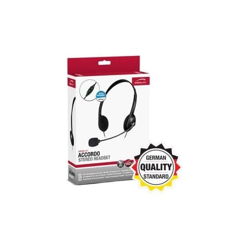  Slušalice sa mikrofonom SPEEDLINK ACCORDO Stereo, black, SL-870003-BK Cijene