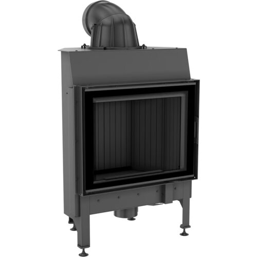Kratki vgradni kamin NADIA/10/BLACK Cene