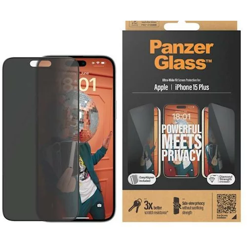 Panzer_Glass privacy zaštitno staklo apple iphone 15 plus mobitelid: EK000566300