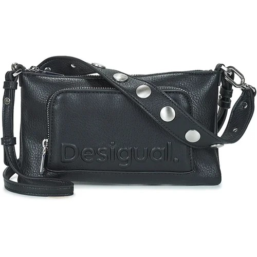 Desigual MONE HALF LOGO FW24 MONICA CONT Crna