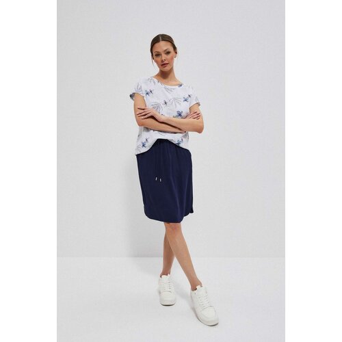 Marisse Skirt With Pockets L-Sc-3718 Navy Cene
