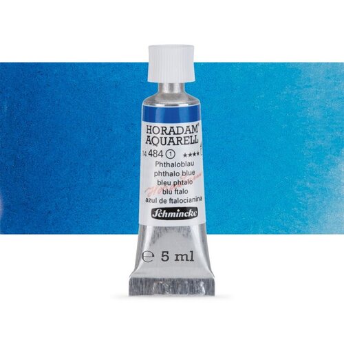  Akvarel boje u tubi Schmincke Horadam 5 ml | 484 Phthalo Blue Slike