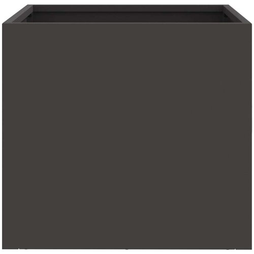 VidaXL Sadilice 2 kom crne 32 x 30 x 29 cm od hladno valjanog čelika Slike