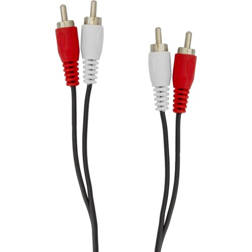 S Box AUDIO KABEL 2 X RCA Mu&amp;scaron;ki -&amp;gt; 2 X RCA Mu&amp;scaron;ki, 1.5 m, (08-rca-101) Slike