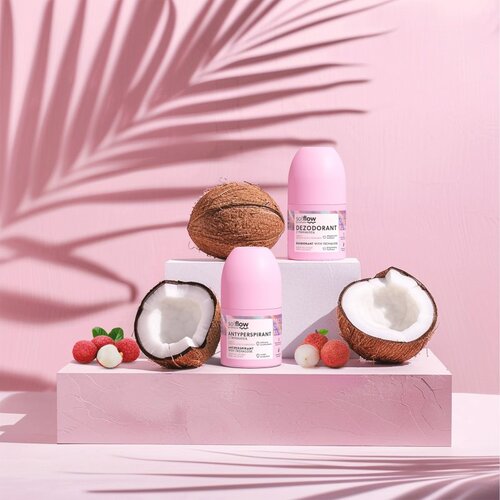 SoFlow Antiperspirant antiperspirant roll-on za ženske Scent of Lychee with Coconut 50 ml Slike