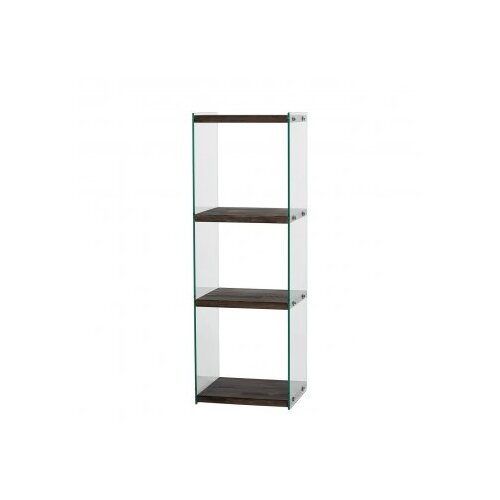 Hanah home polica za knjige aqua 3 anthracite Slike