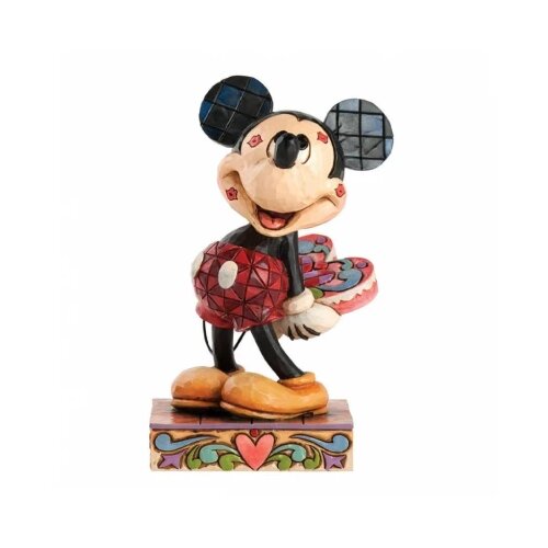 Jim Shore Love Struck Mickey Mouse with Kisses Slike