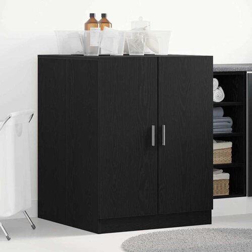  Ormar za perilicu rublja Crni hrast 70,5 x 71,5 x 91,5 cm Cijene