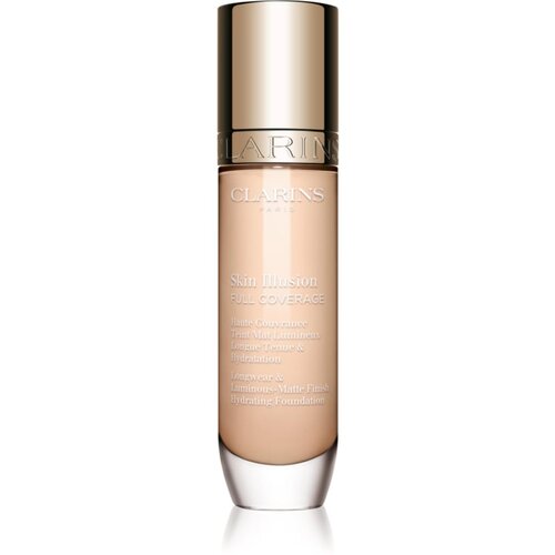 Clarins Skin Illusion Hydrating Foundation puder s visokim prekrivanjem nijansa 100C 30 ml Cijene