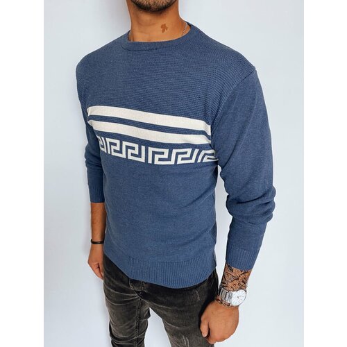 DStreet Men's light blue sweater Slike