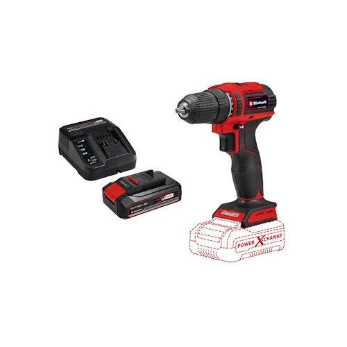 Einhell te-cd 18/40 li bl akumulatorska bu&amp;scaron;ilica sa baterijom i punjačem 3810000036 Slike