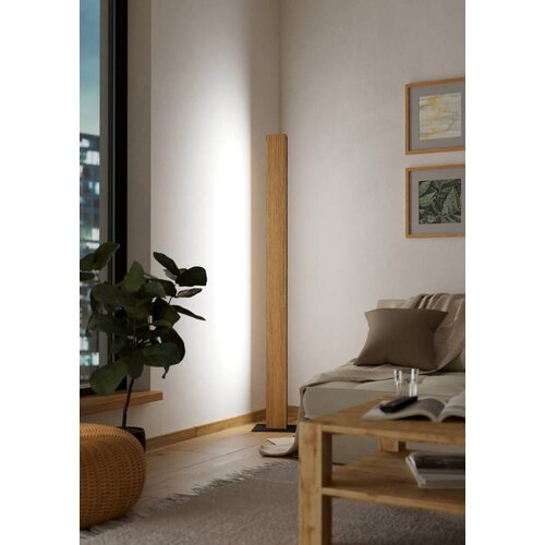 Eglo podna lampa Anchorena-Z 900392, LED 35 W, 150 cm, drvo/crna Cijene
