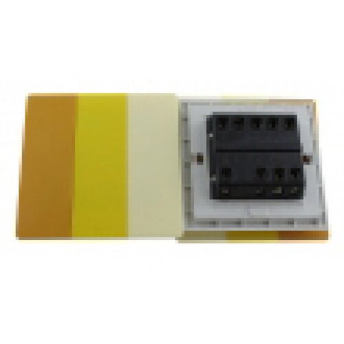  zidni prekidač art f serije, tropolni, klasični i/ili naizmenični 250V - 10А, žuta pantone paleta boja, model ARTF6 Cene