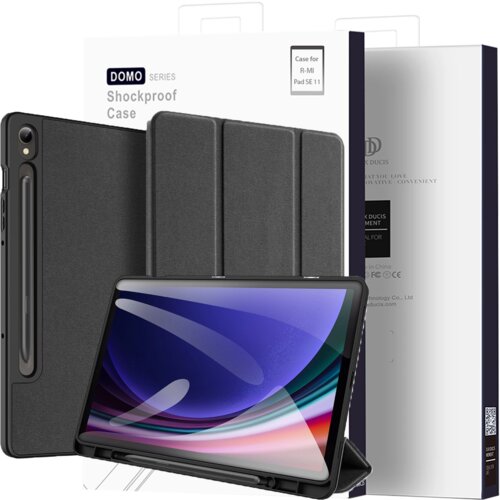 Dux ducis OVITEK S STOJALOM DOMO SAMSUNG GALAXY TAB S9 FE - ČRN, (21981200) Slike