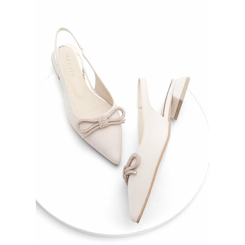 Marjin Ballerina Flats - Beige - Flat Slike