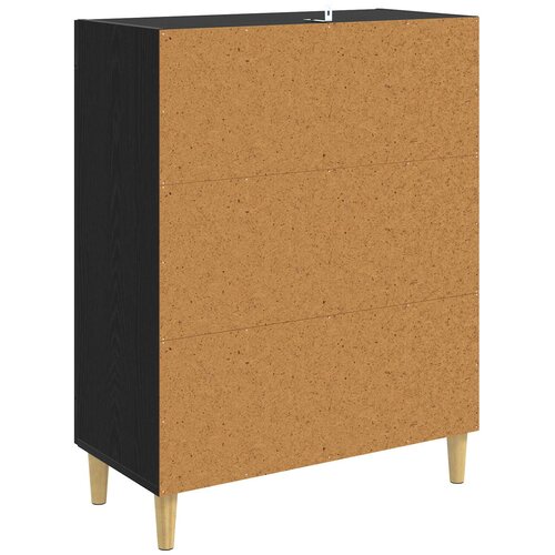  Kreveta Crni hrast 69,5 x 34 x 90 cm Konstruirano drvo Slike