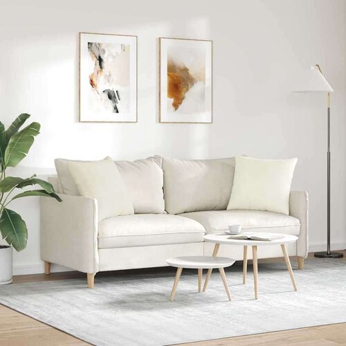  Jastučići za sofu 2 pcs Krema 50 x 50 cm Kordura tekstil Slike