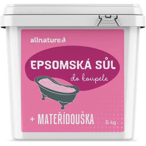 Allnature Epsom salt Motherwort sol za kupku 5000 g