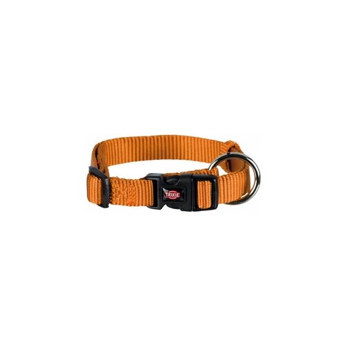 Trixie dog premium ogrlica 30-45cm/15mm narandzasta Slike