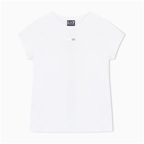 Emporio Armani Majice s kratkimi rokavi 7W000673AF12945U0002 Bela Slike