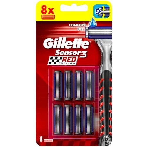 Gillette sencor 3 Red brijači 3 + 8 dopuna Cene