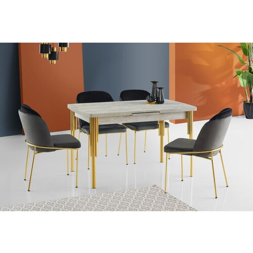 Hanah home gunes - 1161 white table Slike
