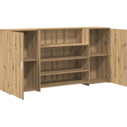  Recepcijski stol 200x50x103,5 cm od konstruiranog drva Slike