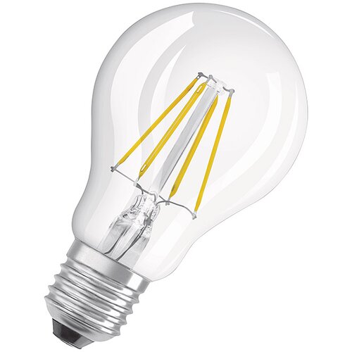 Classic lED žarulja Retrofit A (4,5 W, E27, A60, Topla bijela, Može se prigušiti, Prozirno) Cijene
