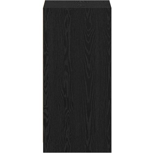  s policom Crni hrast 41 x 48 x 102 cm Konstruirano drvo Slike