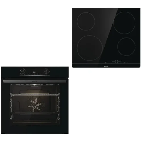 Gorenje Jump Set ugradbena pećnica BO6735E02BK/ploča ECT641BSC