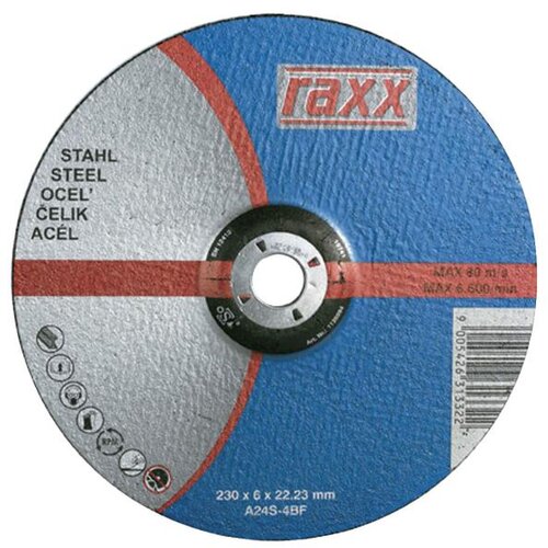 Raxx brusna ploca čelik 125x6,0x22,23mm Cene