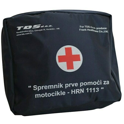 Komplet prve pomoći za motocikle HRN-1113 (Duljina: 15 cm, &amp;Scaron;irina: 6 cm, Visina: 15 cm) Slike